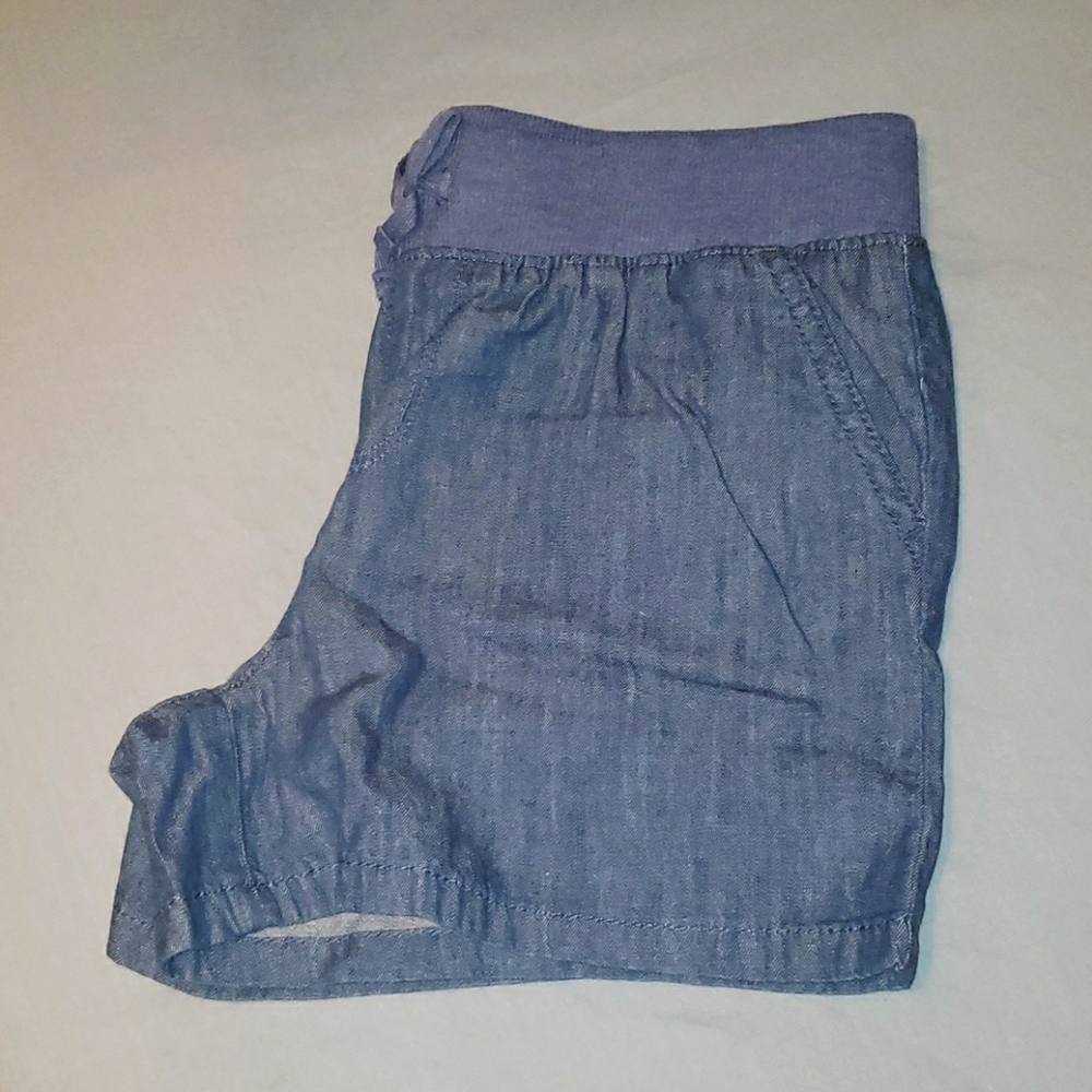 Soft Denim Shorts